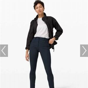 lululemon 5 pocket city sleek Navy Straight Leg Pants